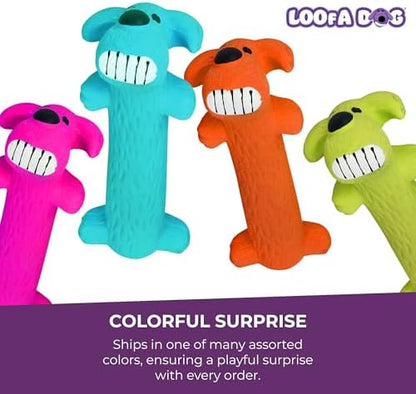 Multipet Original Loofa Latex Dog Toy