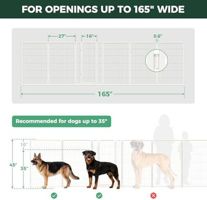 FXW Dog Gate, Extra Wide Adjustable