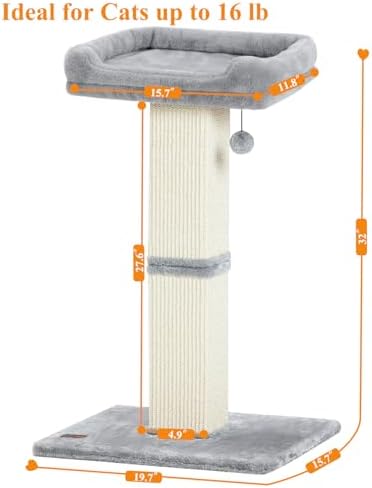 Karolpar 32" Cat Scratching Post