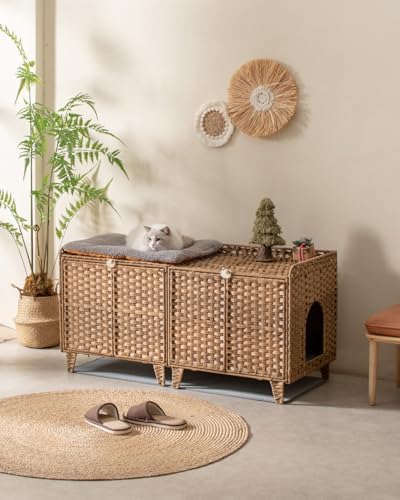 SETVSON Cat Litter Box Enclosure