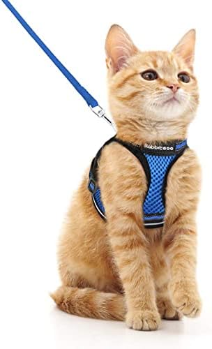 rabbitgoo Cat Harness and Leash Set, Step-in Soft Vest