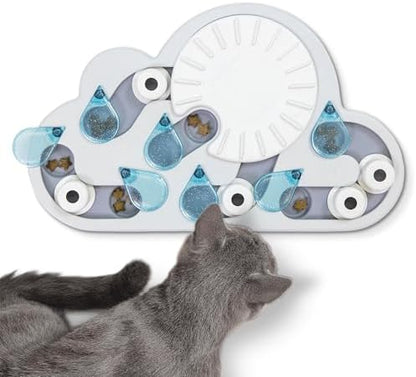 Catstages Nina Ottosson Rainy Day Puzzle & Play Cat Toy Treat Puzzle