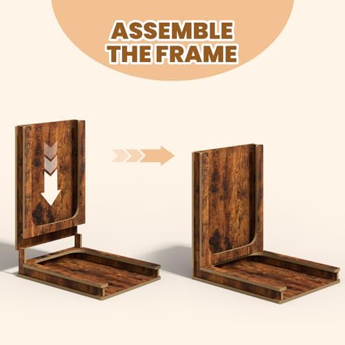 Deluxe Replaceable Cardboard Cat Scratcher, Easy Assembly & 3-Second Swap
