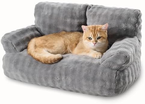 Cat Couch Bed, Cute Pet Sofa for Indoor Cats