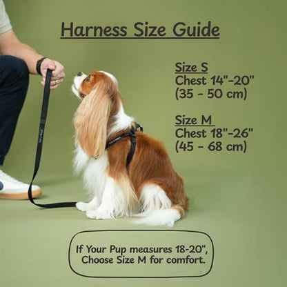 Step-in Dog Harness for Medium Sized Breeds Adjustable No-Pull Soft Vest