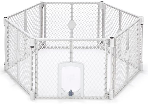 MyPet Petyard Passage: 5.5 Ft. Wide Customizable Folding Dog Playpen