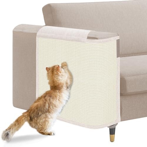 Cat Scratch Sofa Protector, 23.6" L*19.7" W Cat Scratch Furniture Protector Pad