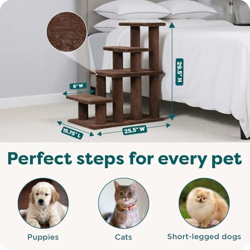 Furhaven Steady Paws Multi-Step Pet Stairs