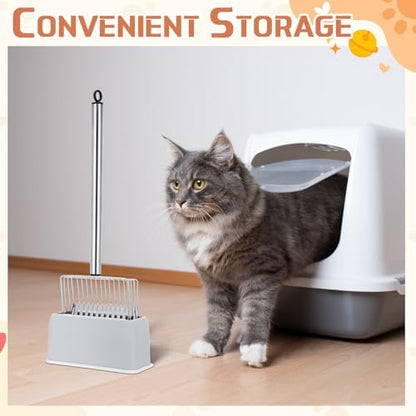 Tioncy Metal Cat Litter Scoop