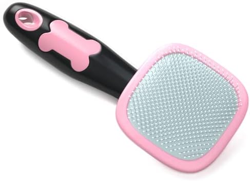 Glendan Dog & Cat Brush- Slicker Pet Brush- Shedding Grooming Tools