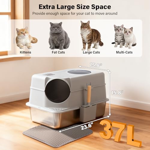 Stainless Steel Litter Box