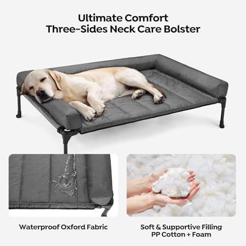 Veehoo Outdoor Elevated Dog Bed