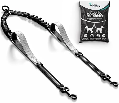 wikiRay Double Dog Leash Coupler