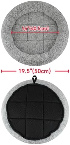 Enjoying Plush Cat Bed Mat Diameter 19.5" Round Pad