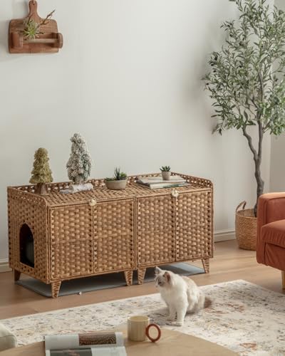 SETVSON Cat Litter Box Enclosure