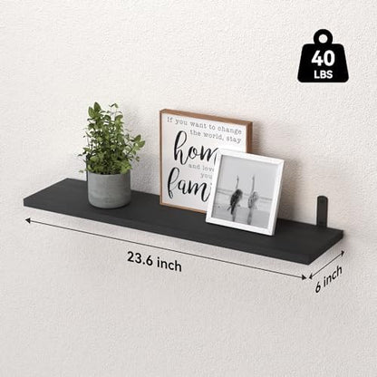 WOPITUES 24'' Long Floating Shelves