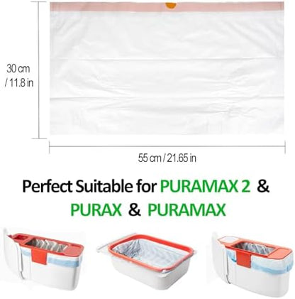 Cat Litter Box Drawstring Liner Bags