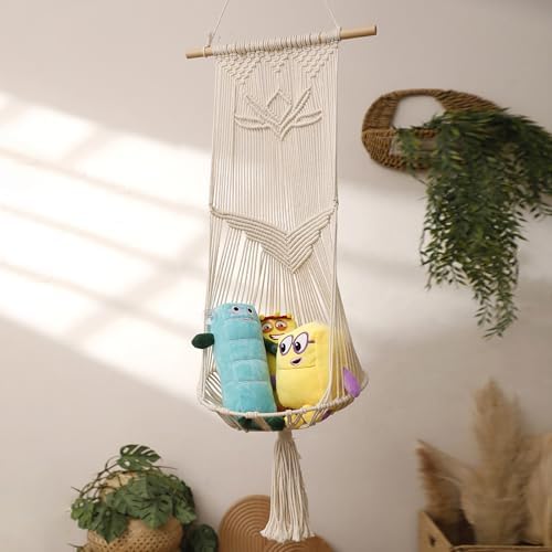 Macrame Cat Hammock-Boho Cat Bed Cotton Wall Hanging