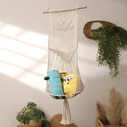 Macrame Cat Hammock-Boho Cat Bed Cotton Wall Hanging