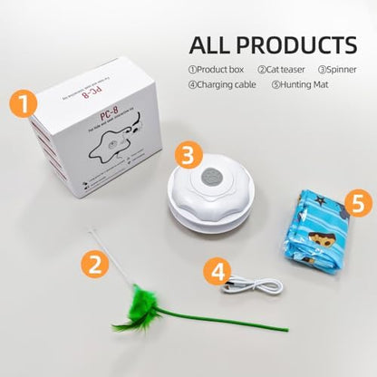 Interactive Cat Toy for Indoor Cats