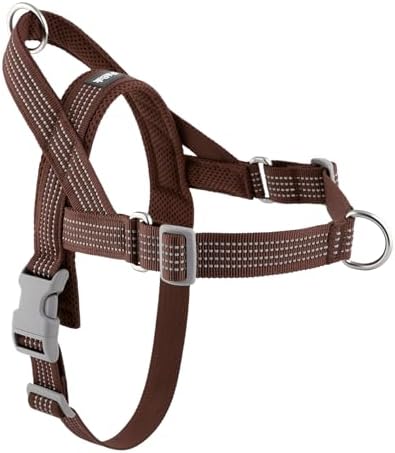 No Pull Dog Harness with Handle, Adjustable Soft Mesh Padded Vest