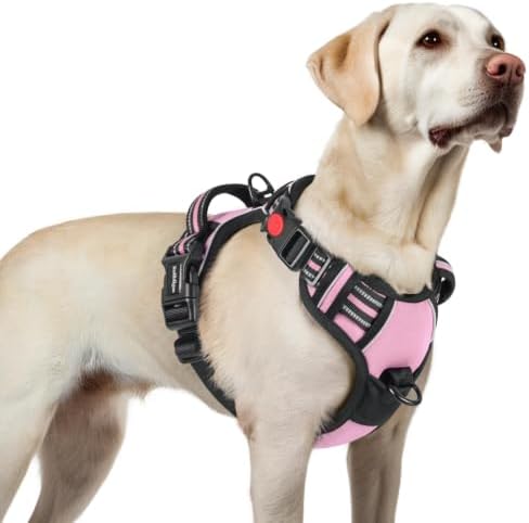 rabbitgoo Dog Harness for Large, Updated Easy On & Off