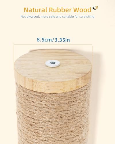 Aechonow 68" Wall Mounted Cat Scratcher