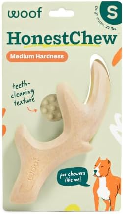 WOOF HonestChew Antler Dog Chew Toy