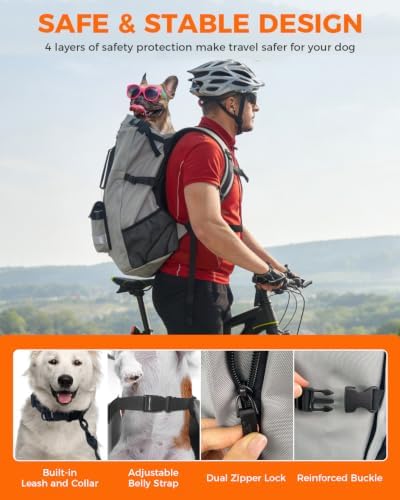 Waterproof Dog Backpack Carrier
