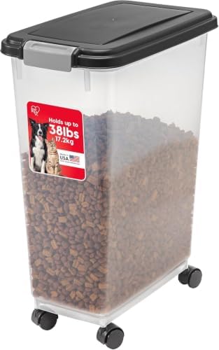 IRIS USA Dog Food Storage Container, Made in USA