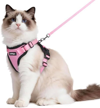 rabbitgoo Cat Harness and Leash Set, Escape Proof Vest