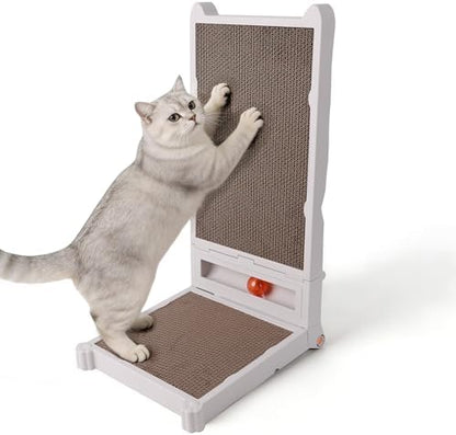 No Assembly Cat Scratching Post, 21.7 Inch Foldable Cat Scratcher