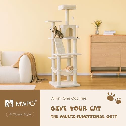 MWPO 63.8 inches Multi-Level Cat Tree