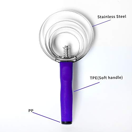 BOTH WINNERS Reversible Stainless Steel Curry Comb