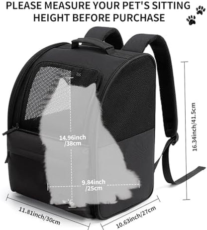 wakytu Cat Carrier Backpack, Pet Backpack Carrier