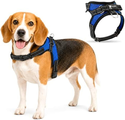 No Pull Reflective Adjustable Dog Harness