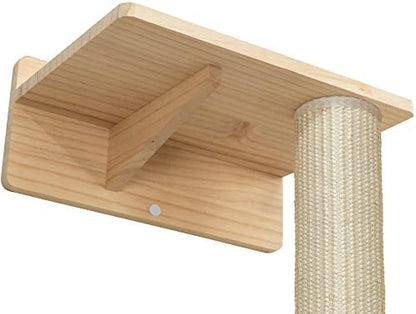 TRIXIE Wall Set 1, Indoor Wall Mounted Cat Scratching Post
