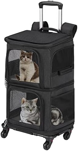 Double Pet Carrier Backpack