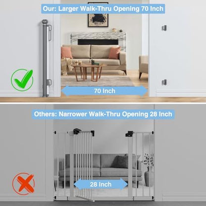 PRObebi Retractable Baby & Dog Gate