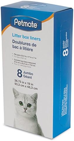 Petmate, Litter Pan Boxed Liners, 8 Pack