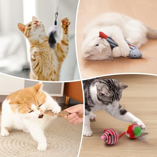 Fashion's Talk Cat Toys Variety Pack