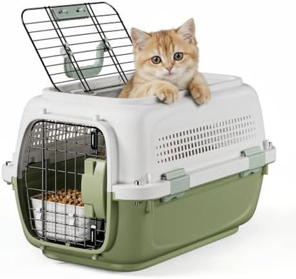 19.5" Hard Shell Cat Carrier, Pet Carrier