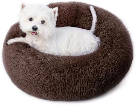 Calming Round Dog Bed & Cat Bed