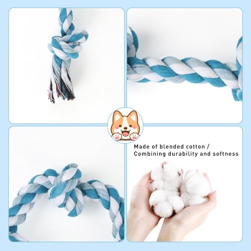 SZEE Dog Rope Toy 2-Pack, Rope Toys