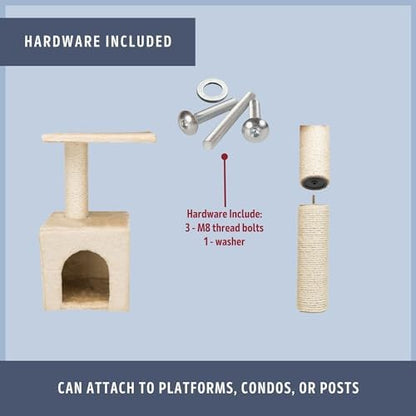 Trixie Replacement Sisal Post for Scratching Posts, Cat Trees and Cat Towers