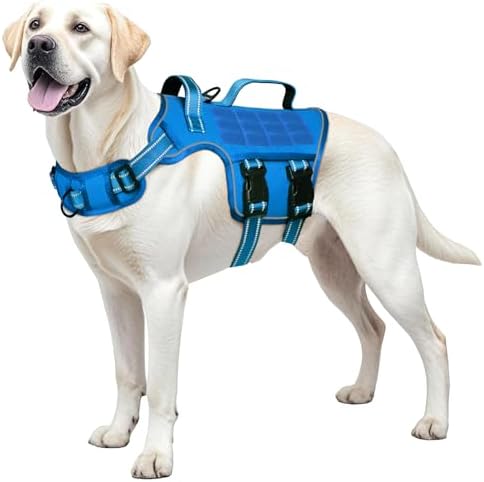 Dog Harness for Large Dogs, No Pull Tactical Vest