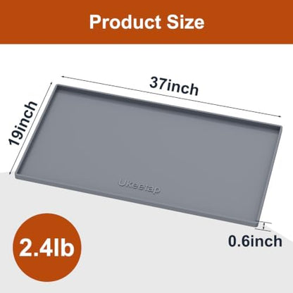 19" x 37" Extra Thick Silicone Mat Waterproof