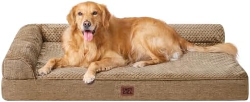 EHEYCIGA Extra Large Dog Bed Othorpedic, Memory Foam XL Dog Bed