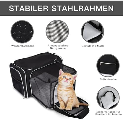BAGLHER Expandable Cat Carrier