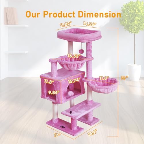 Cat Tree Cat Tower Condo Pet Activity Center Sisal Scratching Post